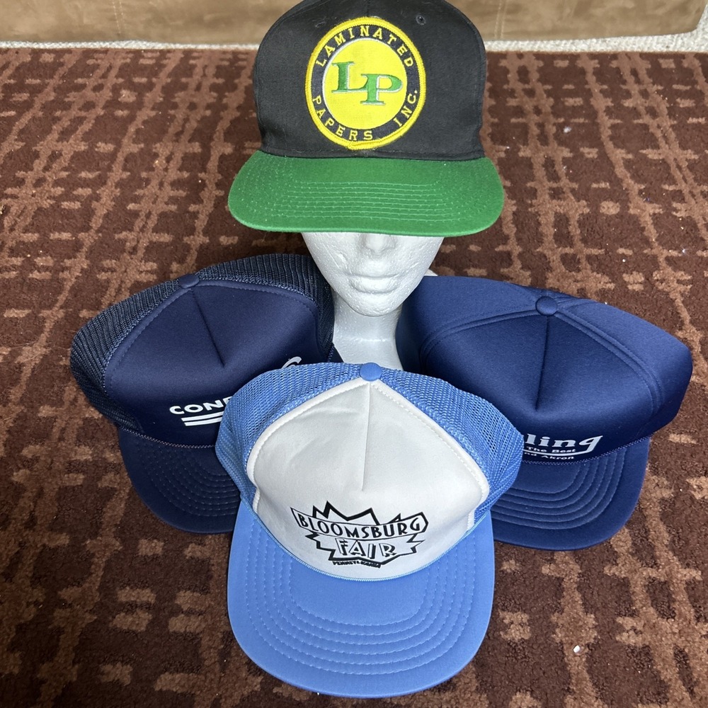 Lot Of Four SnapBack Hats